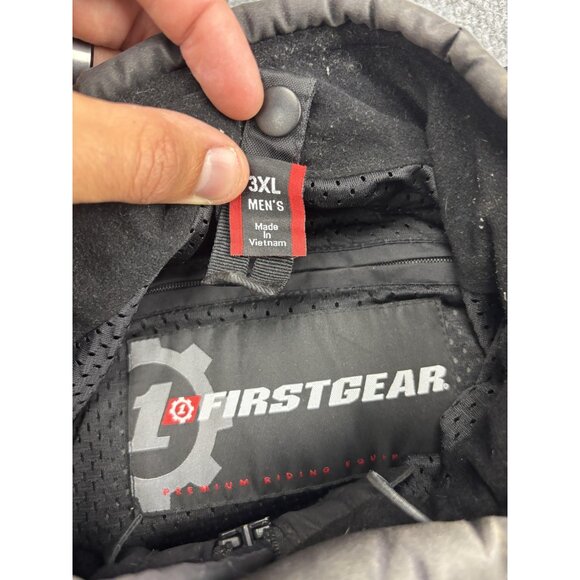 Firstgear Kilimanjaro Jacket Mens 3XL Black Motorcycle Adventure Touring Riding - Picture 3 of 8
